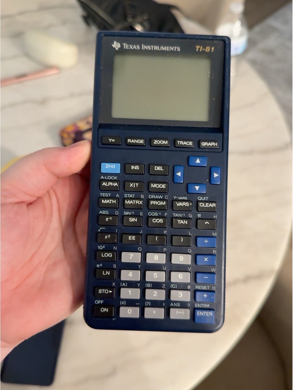 Vintage Texas Instruments TI-81 Graphing Calculator Tested Working W Batteries